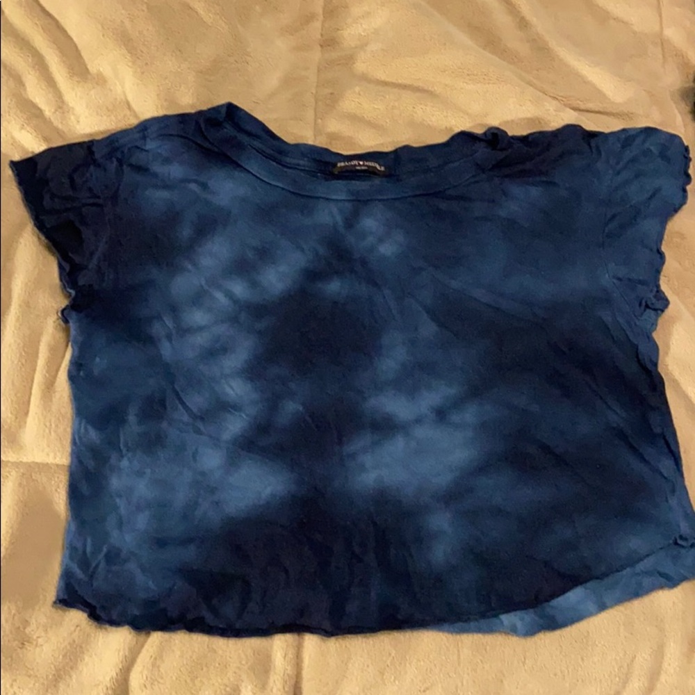 tie dye crop top